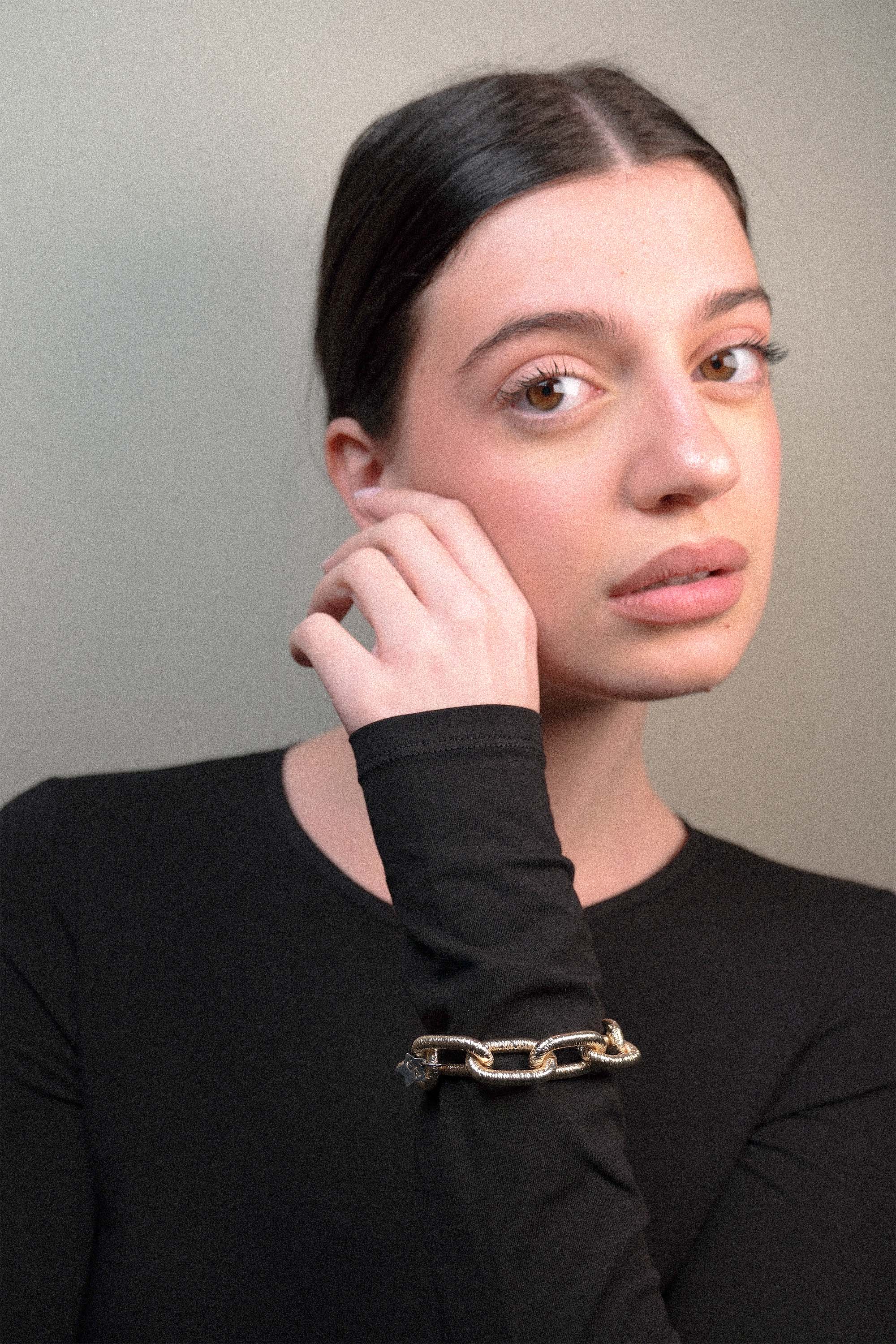 Bracciale maglia ovale etnica