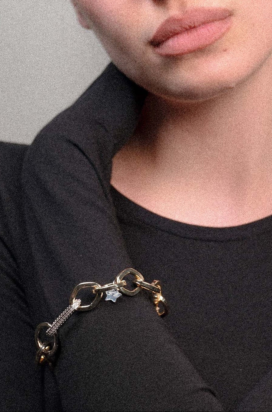 Bracciale maglia rombi