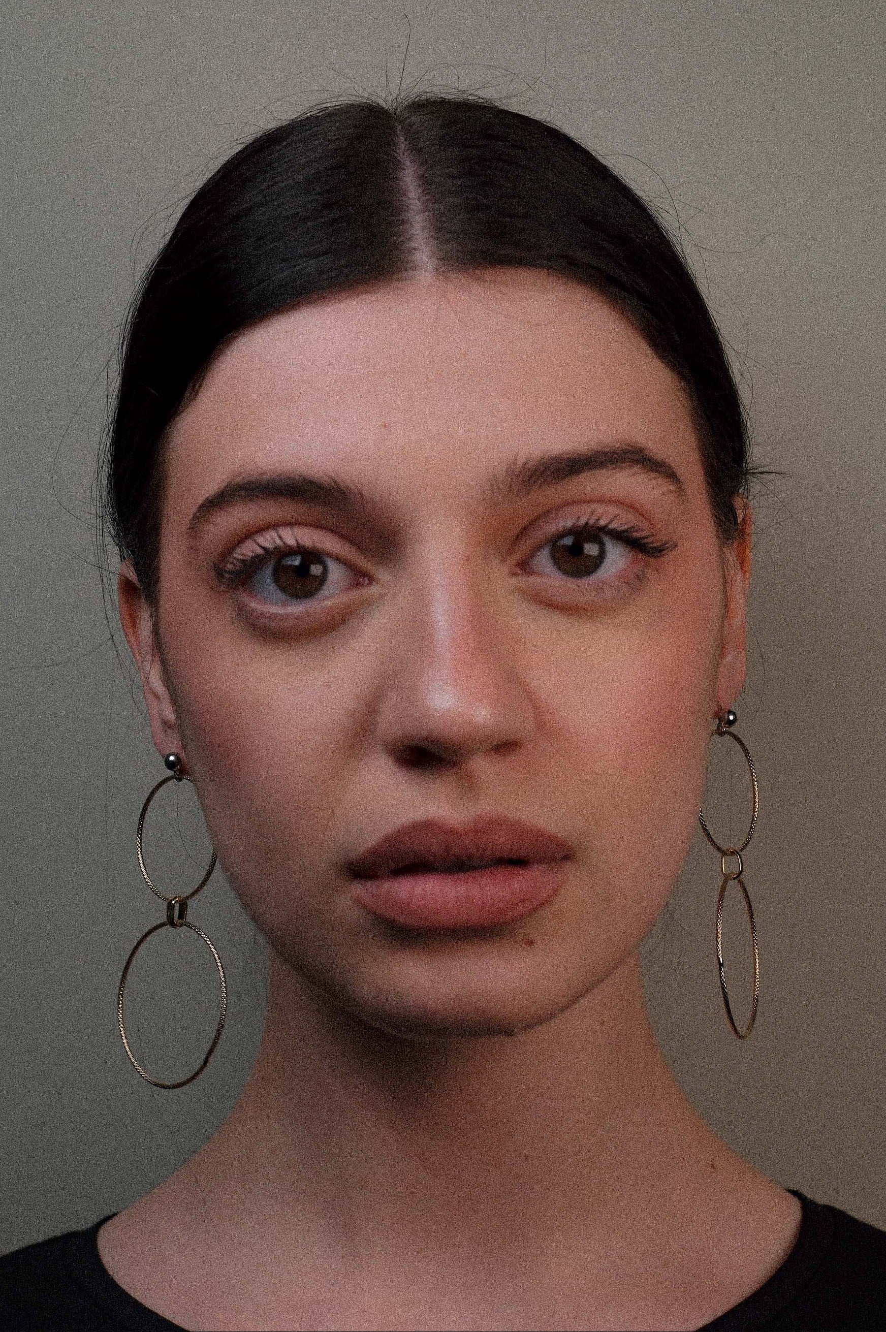 Orecchini pendenti cerchi