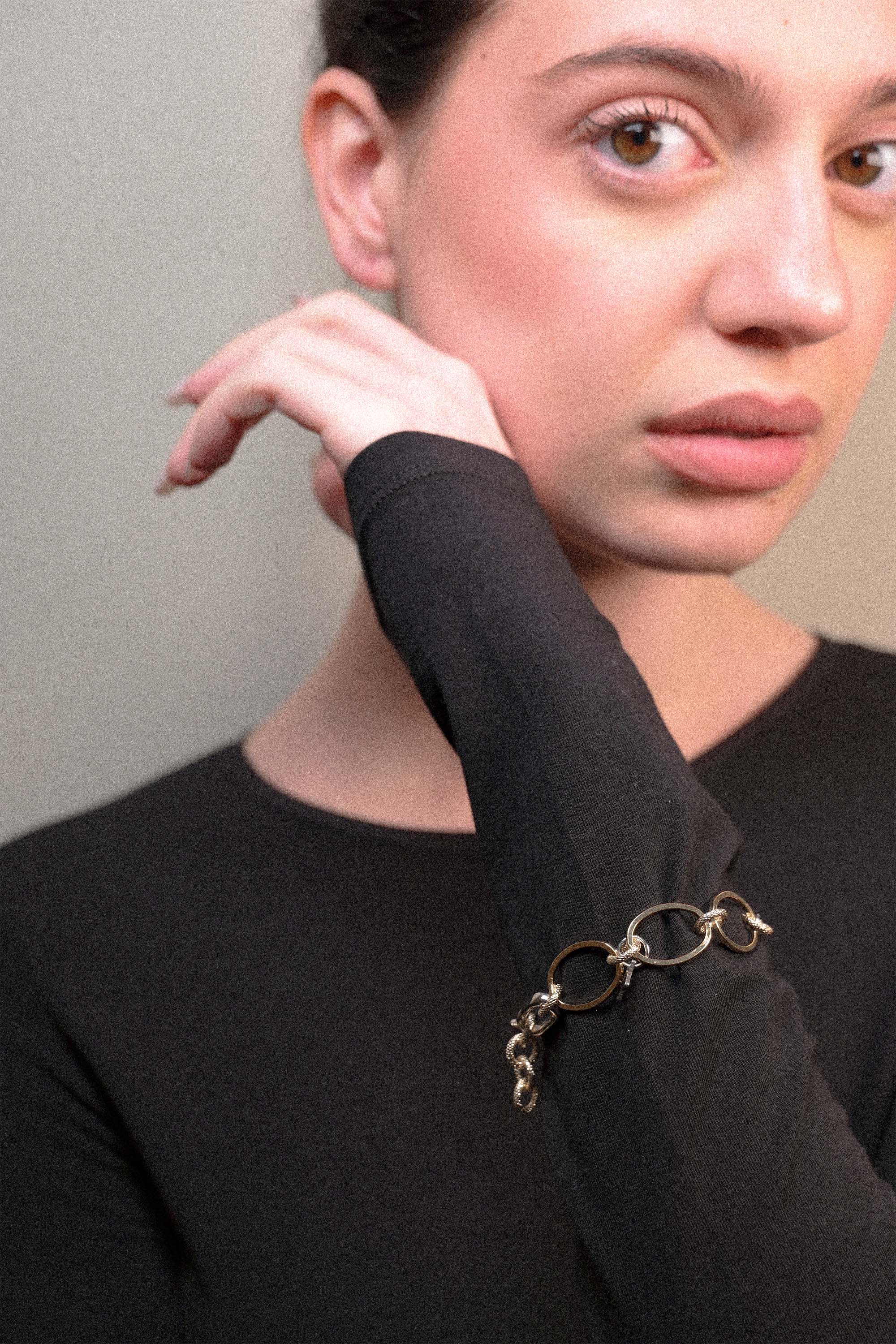 Bracciale maglia mix
