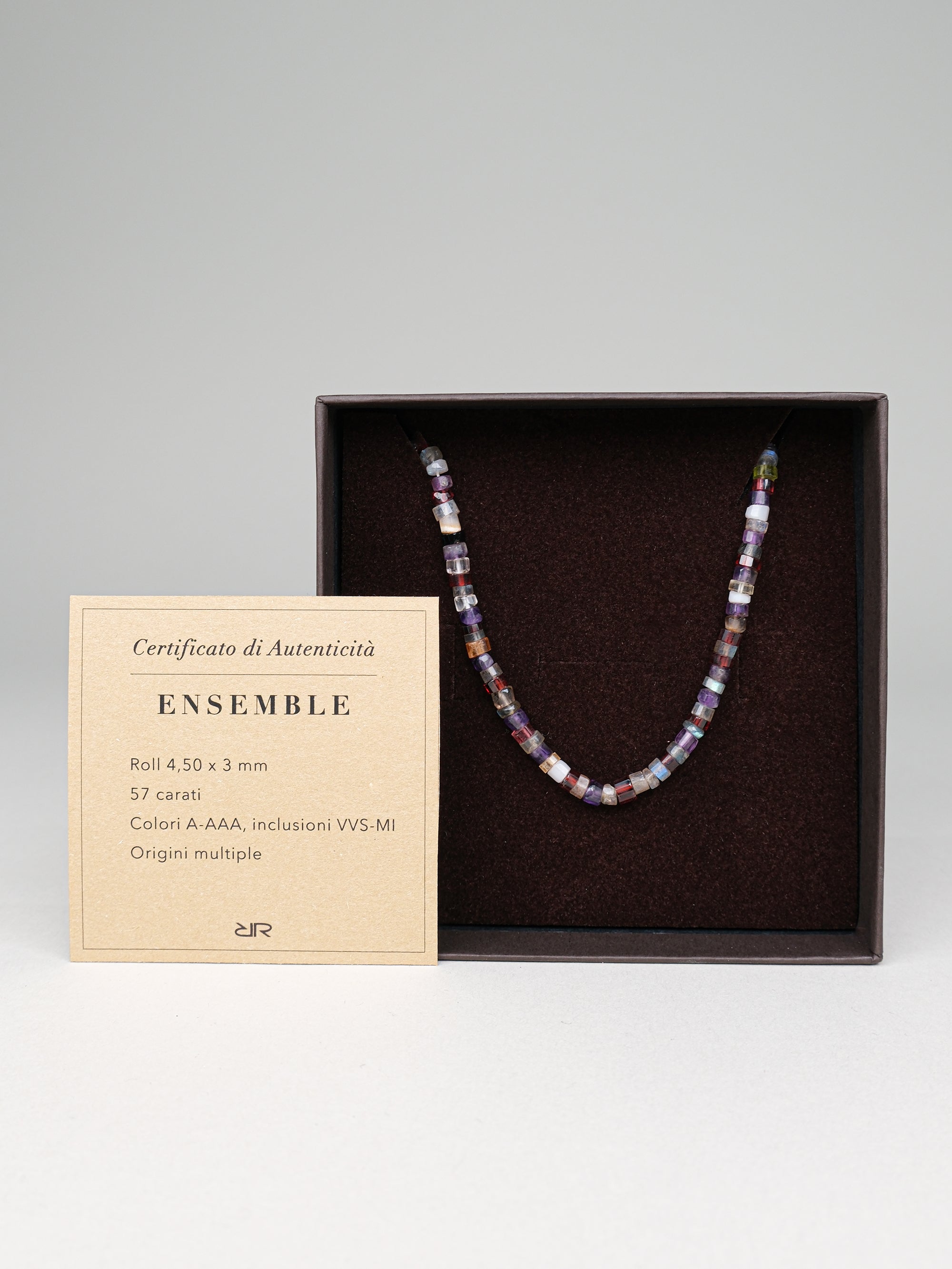 Collana Ensemble pietre naturali