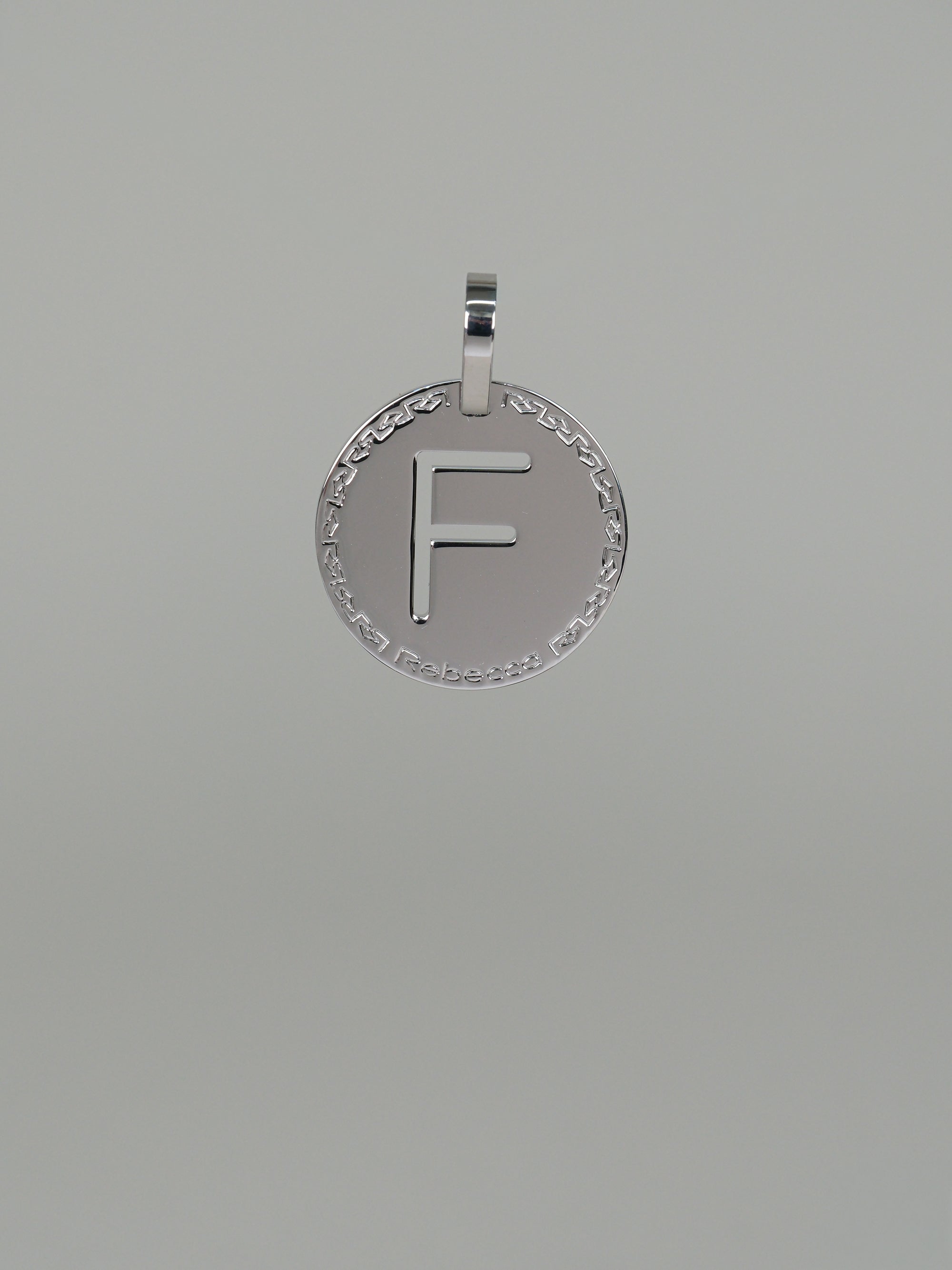 Collana due fili con iniziale media