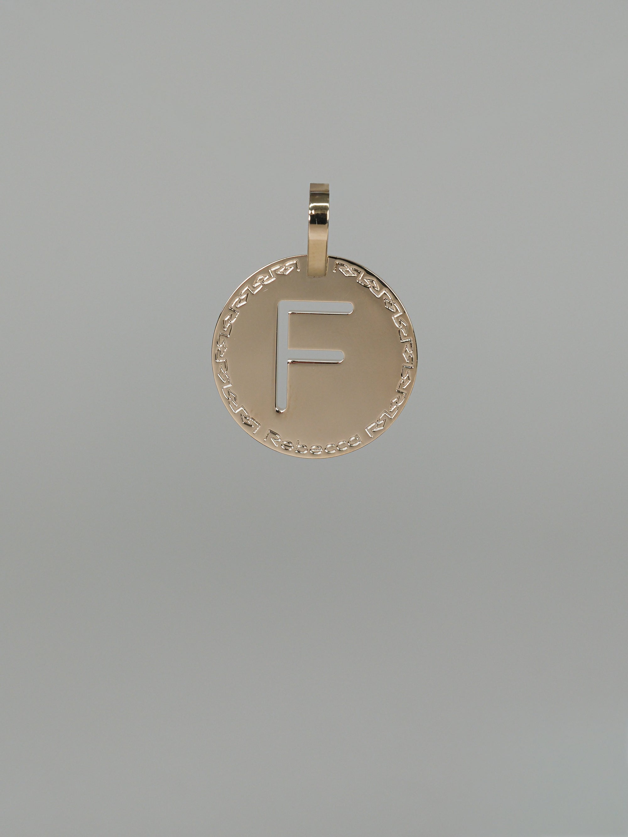 Collana due fili con iniziale media
