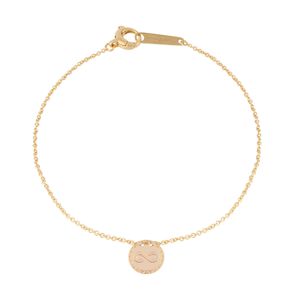 Bracciale in oro 18kt simbolo Infinito
