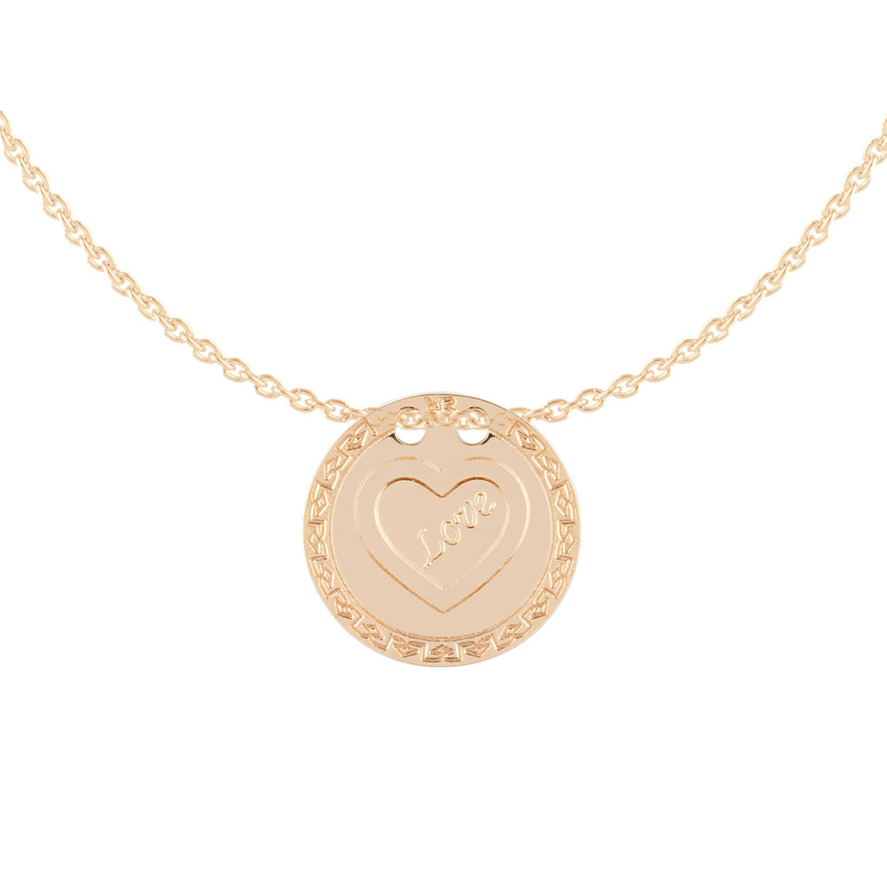 Collana in oro 18 kt simbolo Cuore