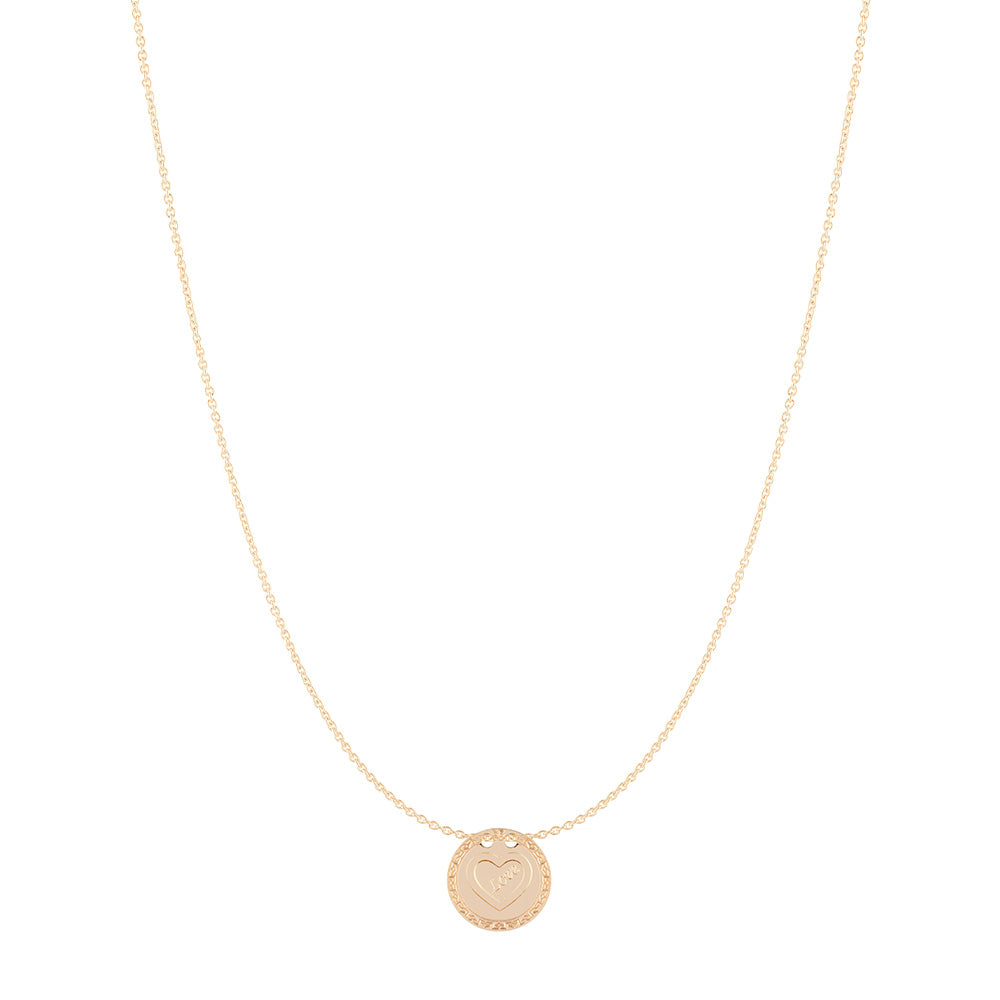 Collana in oro 18 kt simbolo Cuore