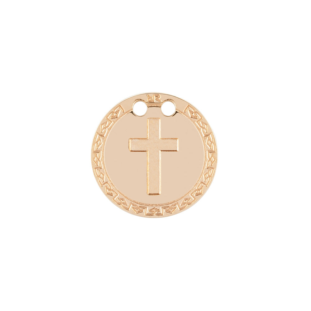 Medaglietta in oro 18 kt simbolo Croce