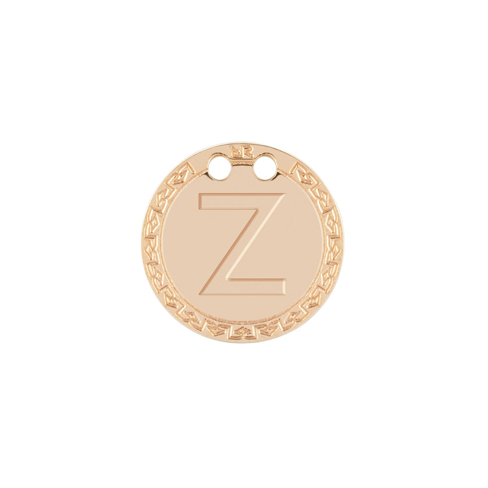 Medaglietta in oro 18 kt con Iniziali