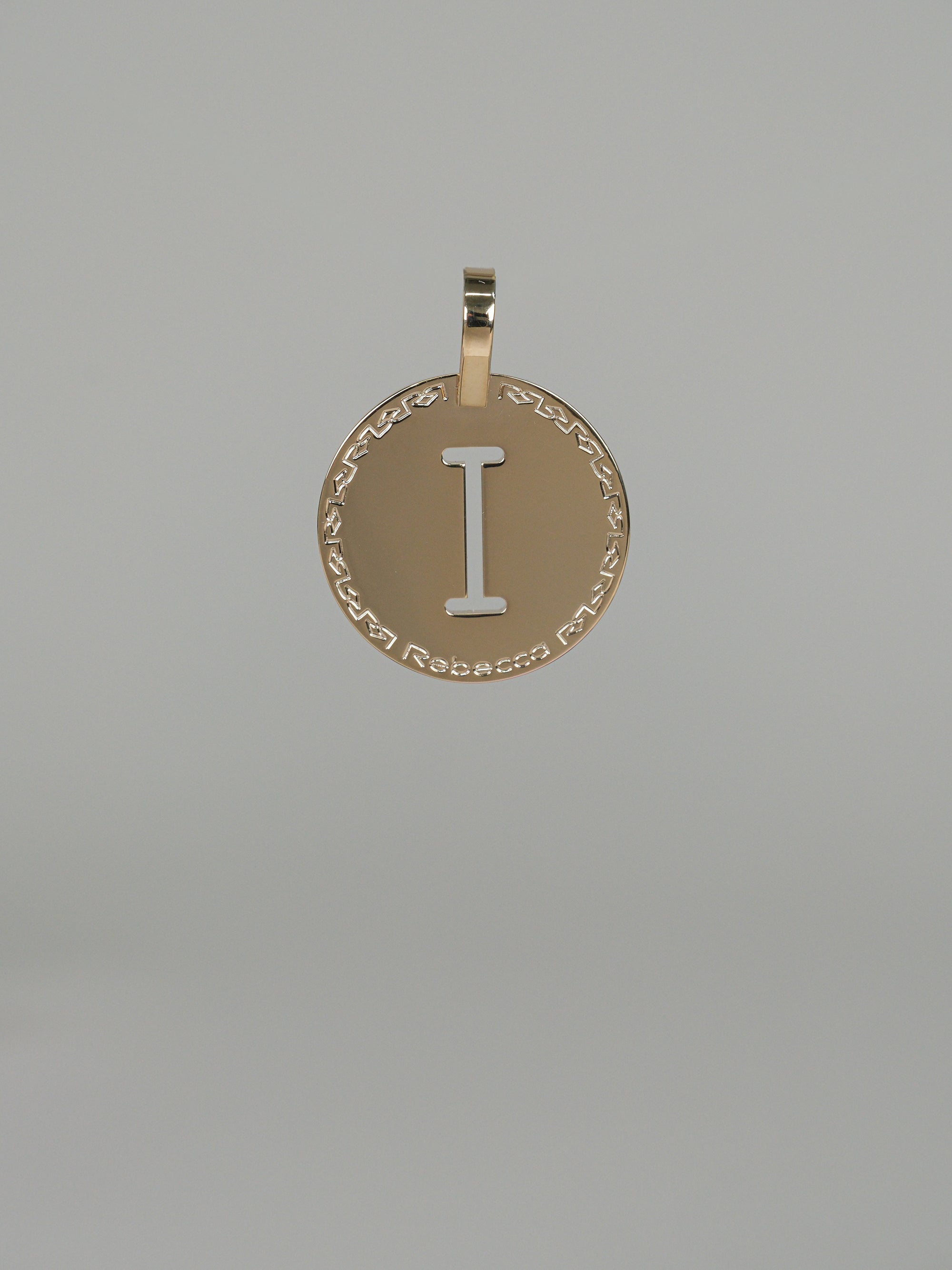 Collana due fili con iniziale media