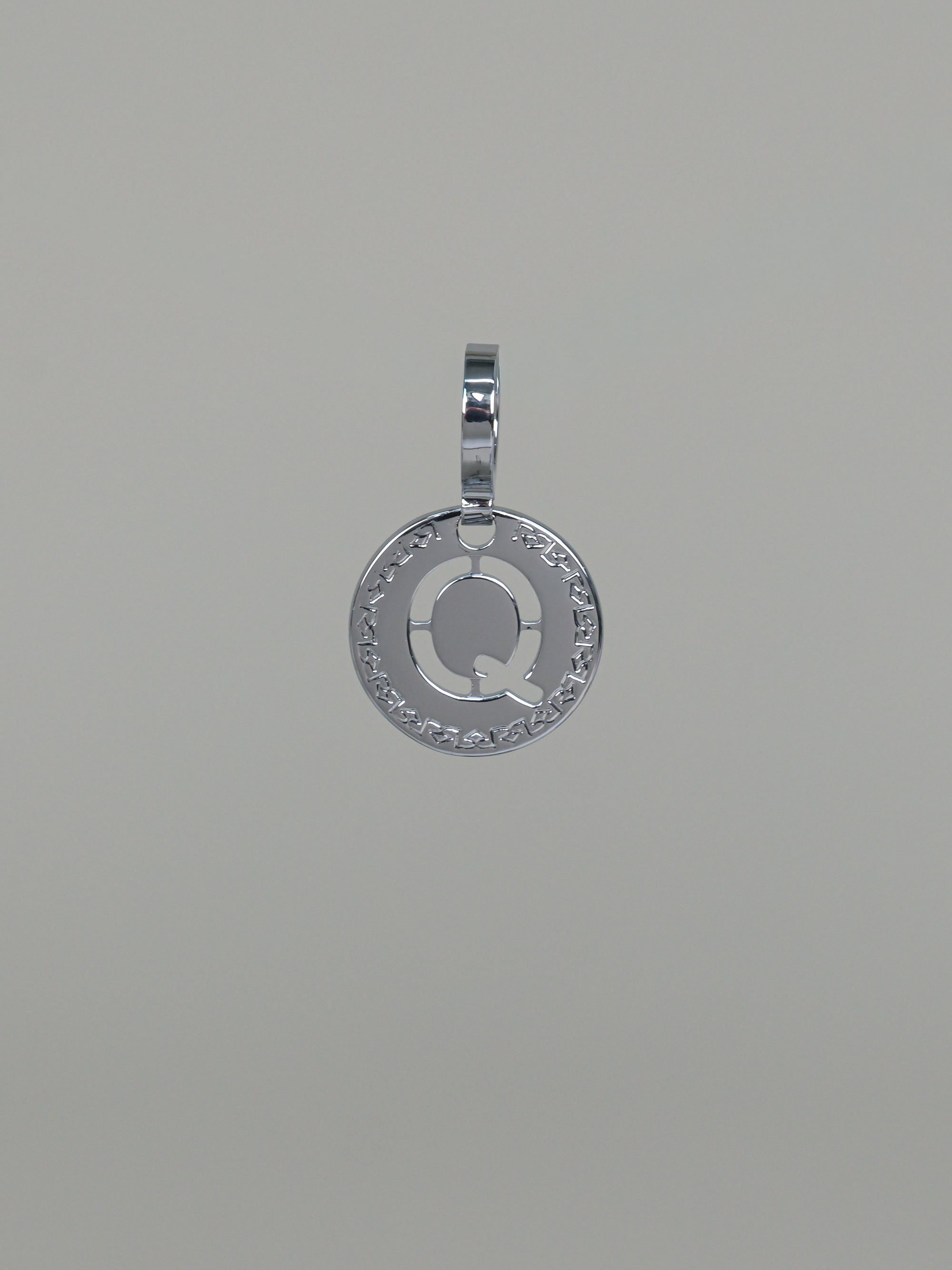 Collana due fili con iniziale piccola