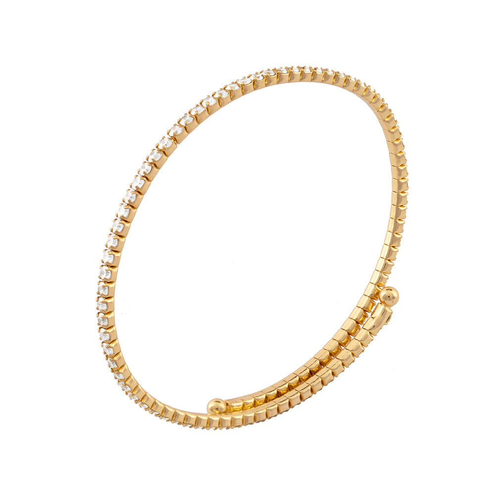 Bracciale Diana a molla con pietre