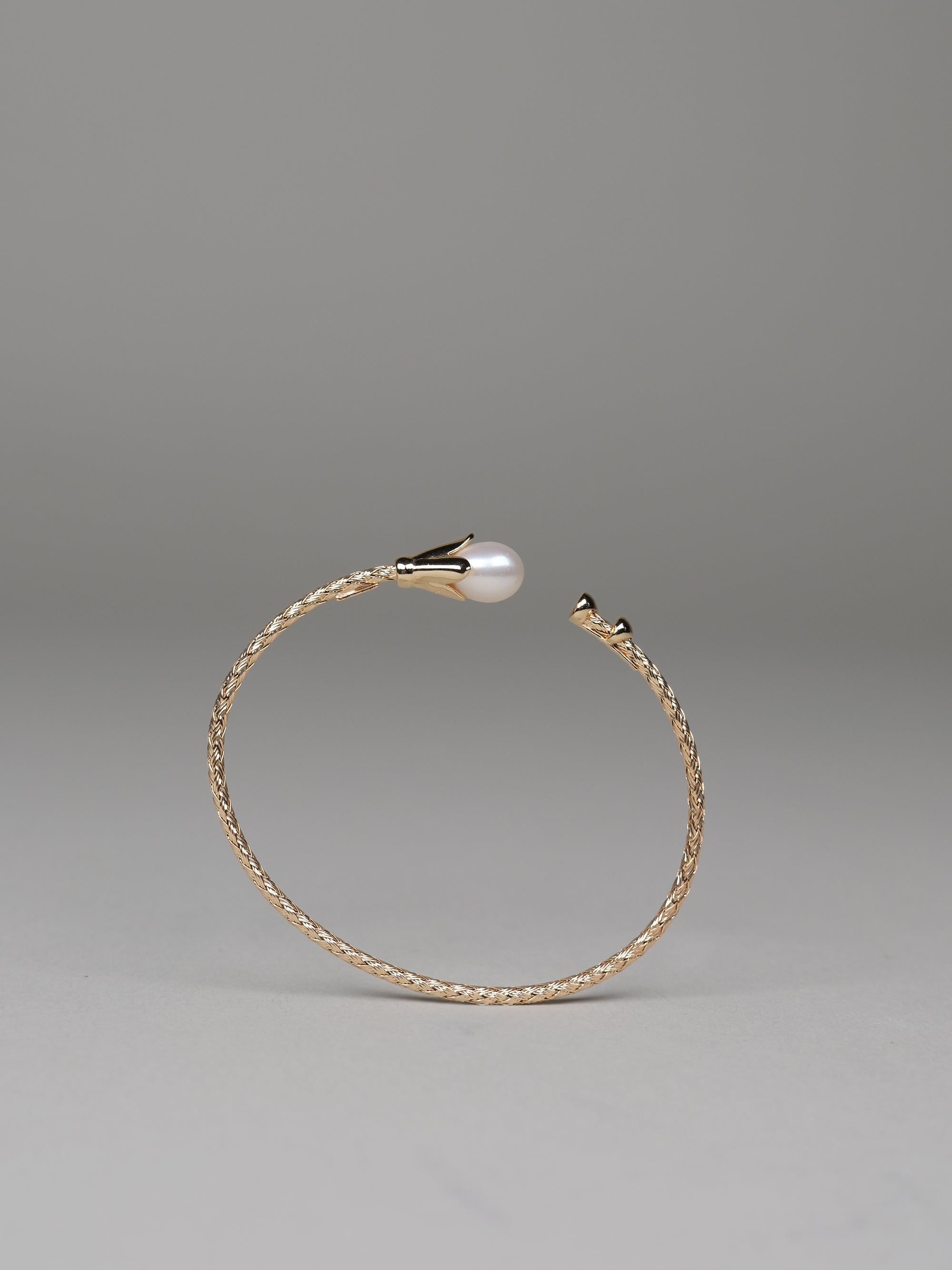 Bracciale rigido con perla