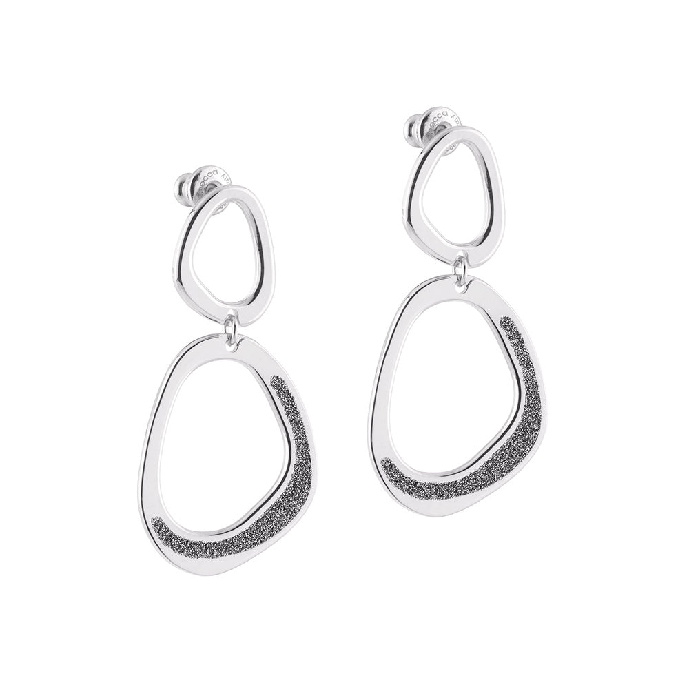 Orecchini pendenti due Pepite