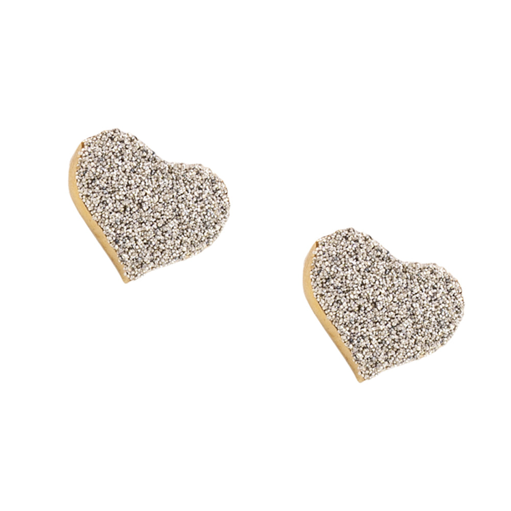 Orecchini Jolie in argento e microdiamanti