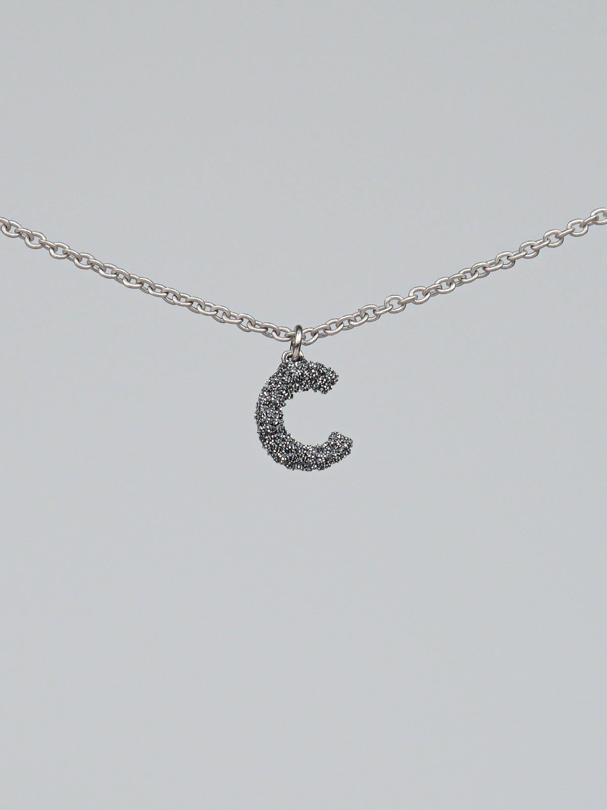 Collana iniziale con diamanti
