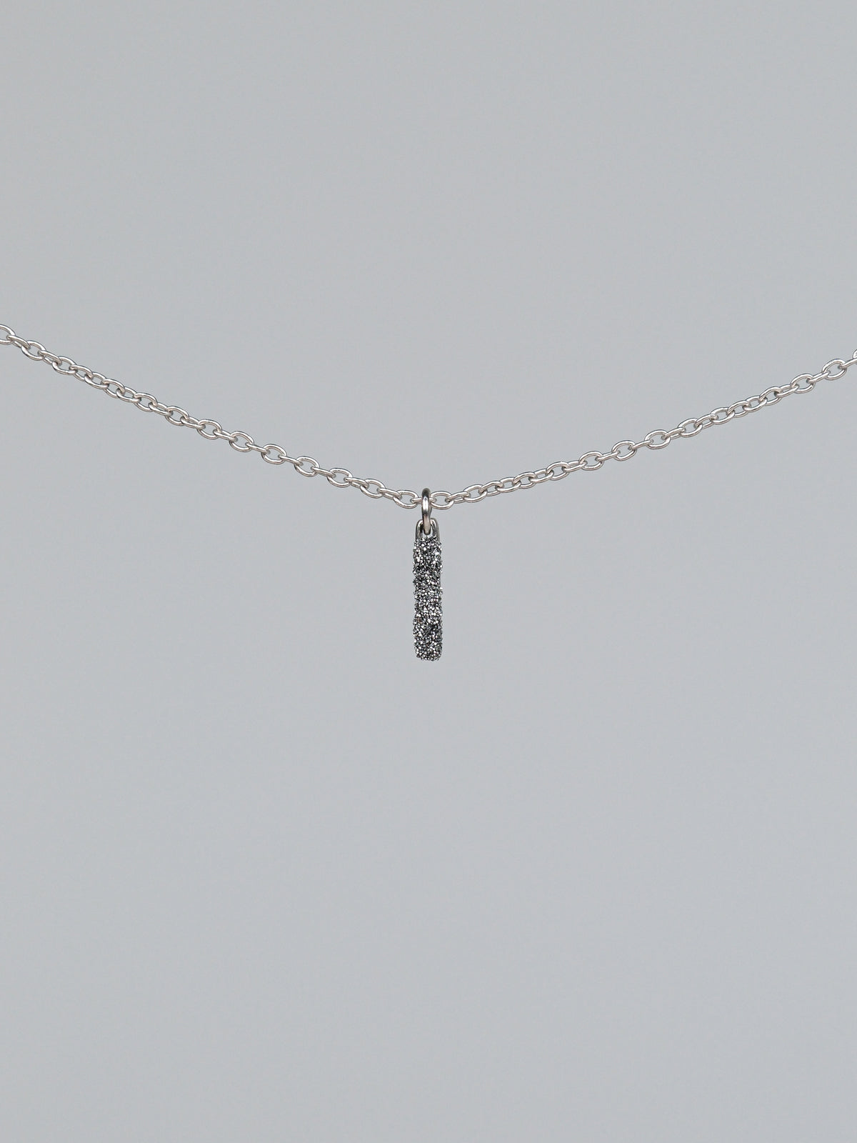Collana iniziale con diamanti
