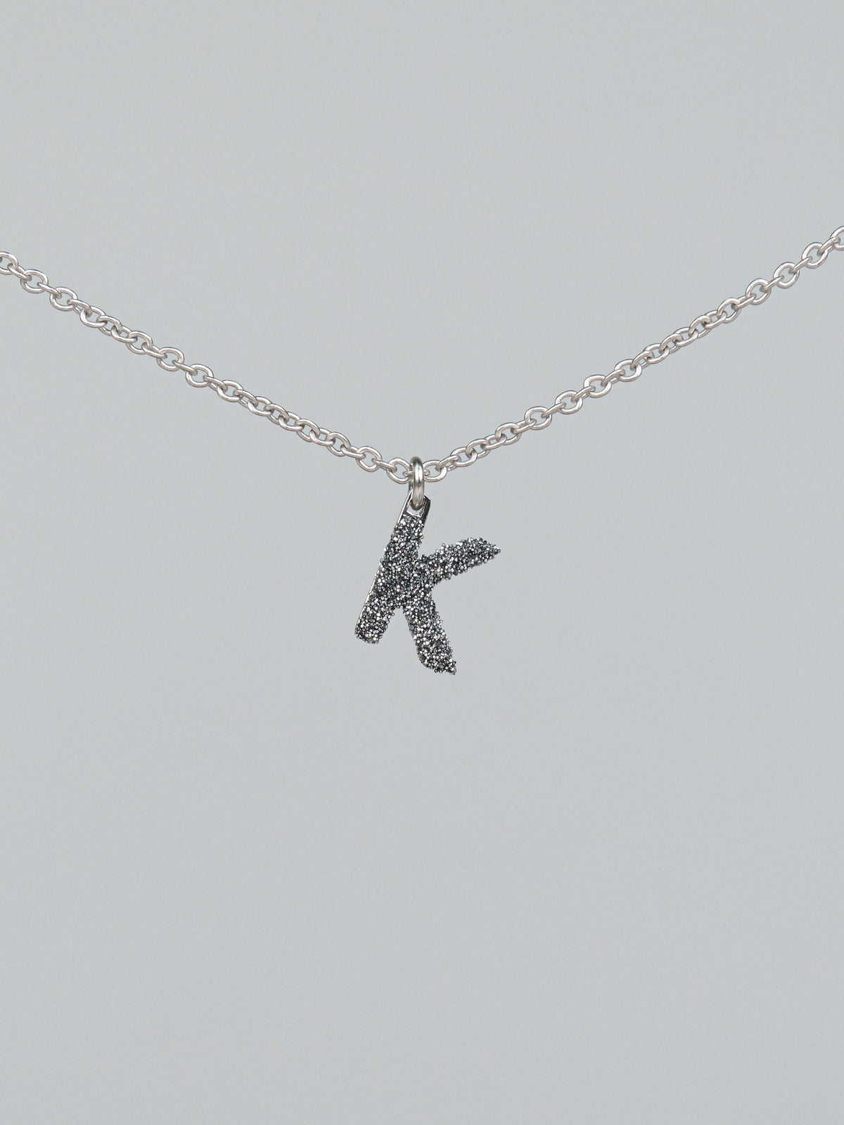 Collana iniziale con diamanti
