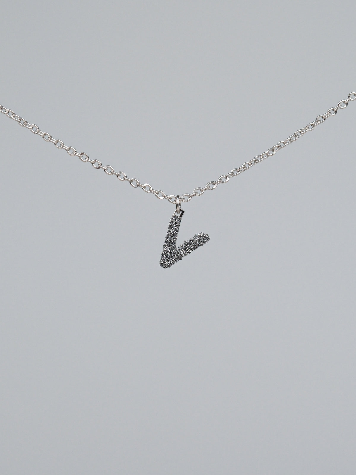 Collana iniziale con diamanti
