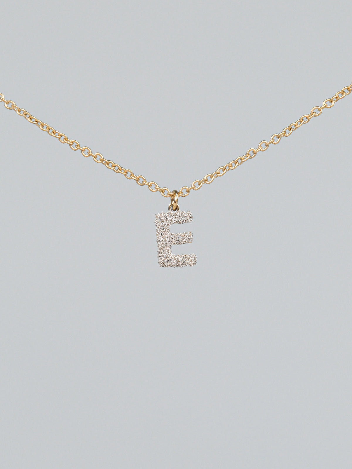 Collana iniziale con diamanti