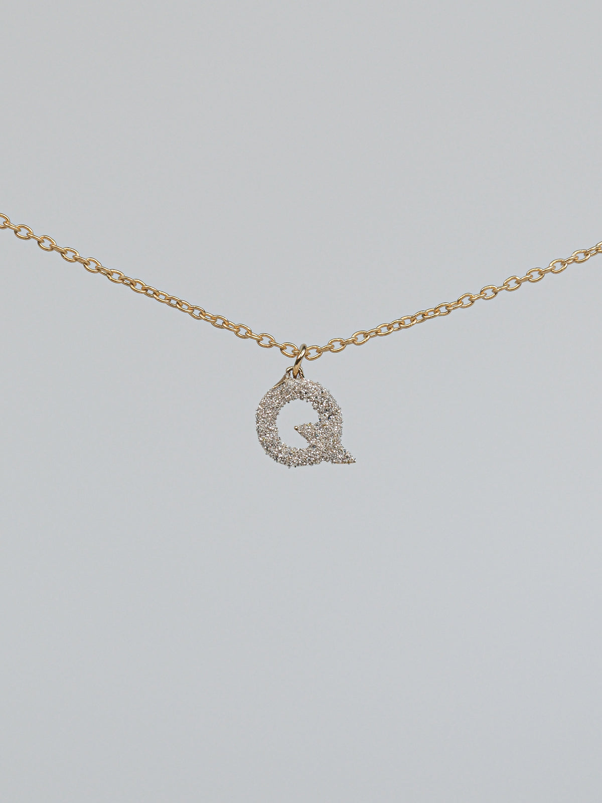 Collana iniziale con diamanti