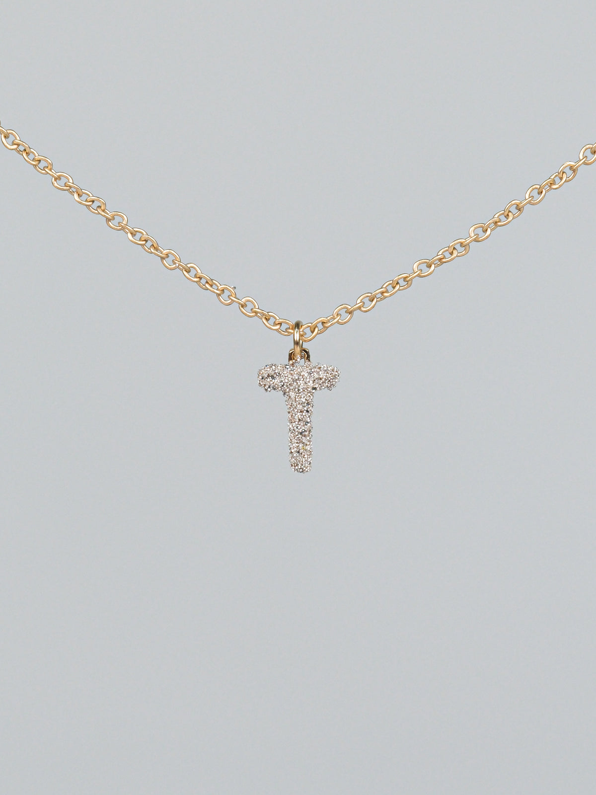 Collana iniziale con diamanti