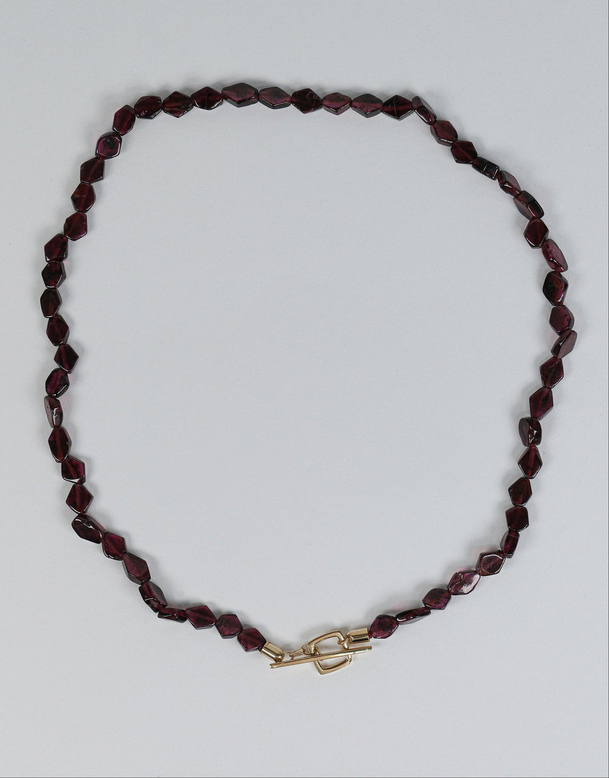 Collana in argento e Granato
