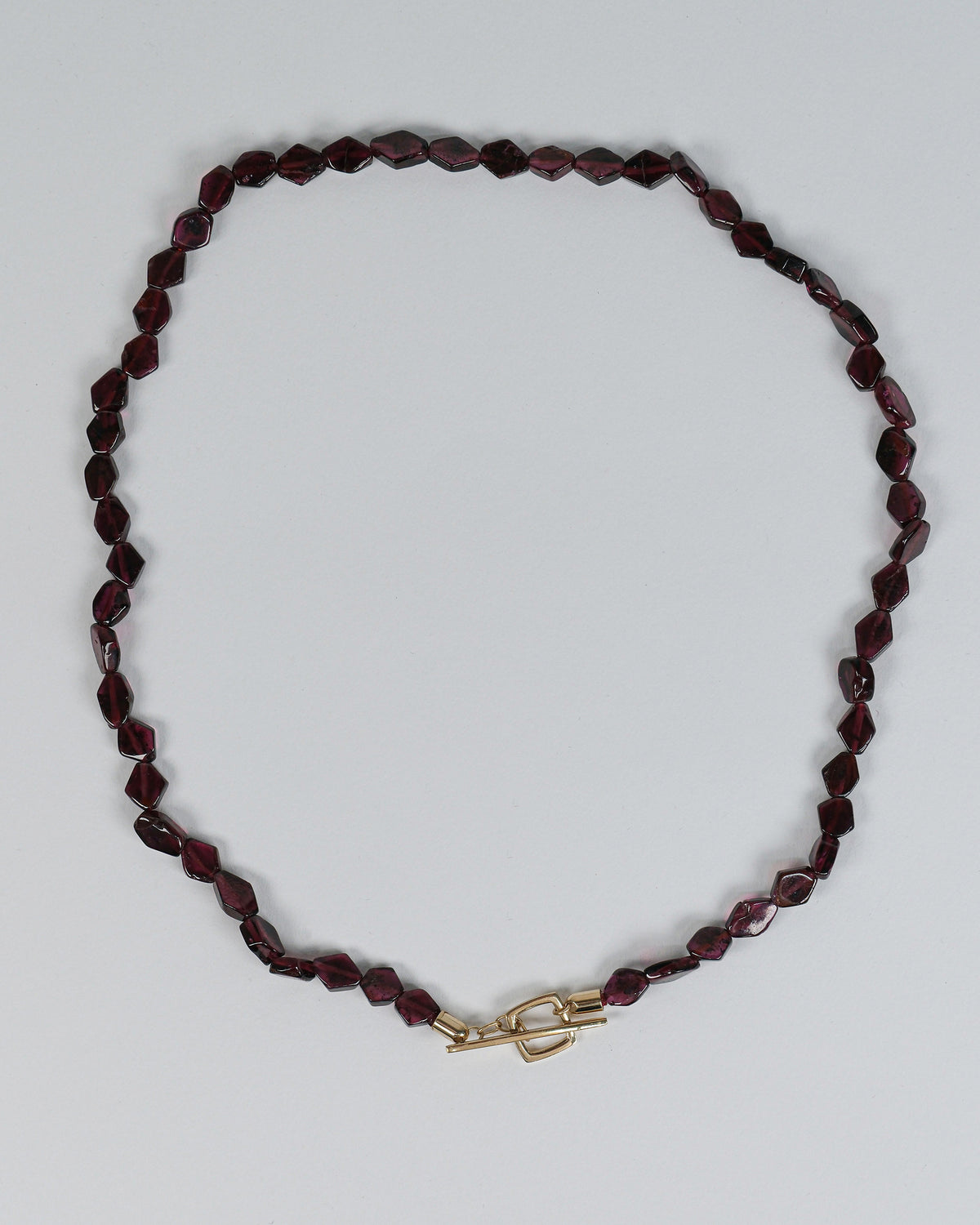 Collana in argento e Granato