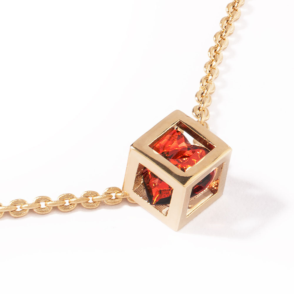 Collana scrigno con cuore