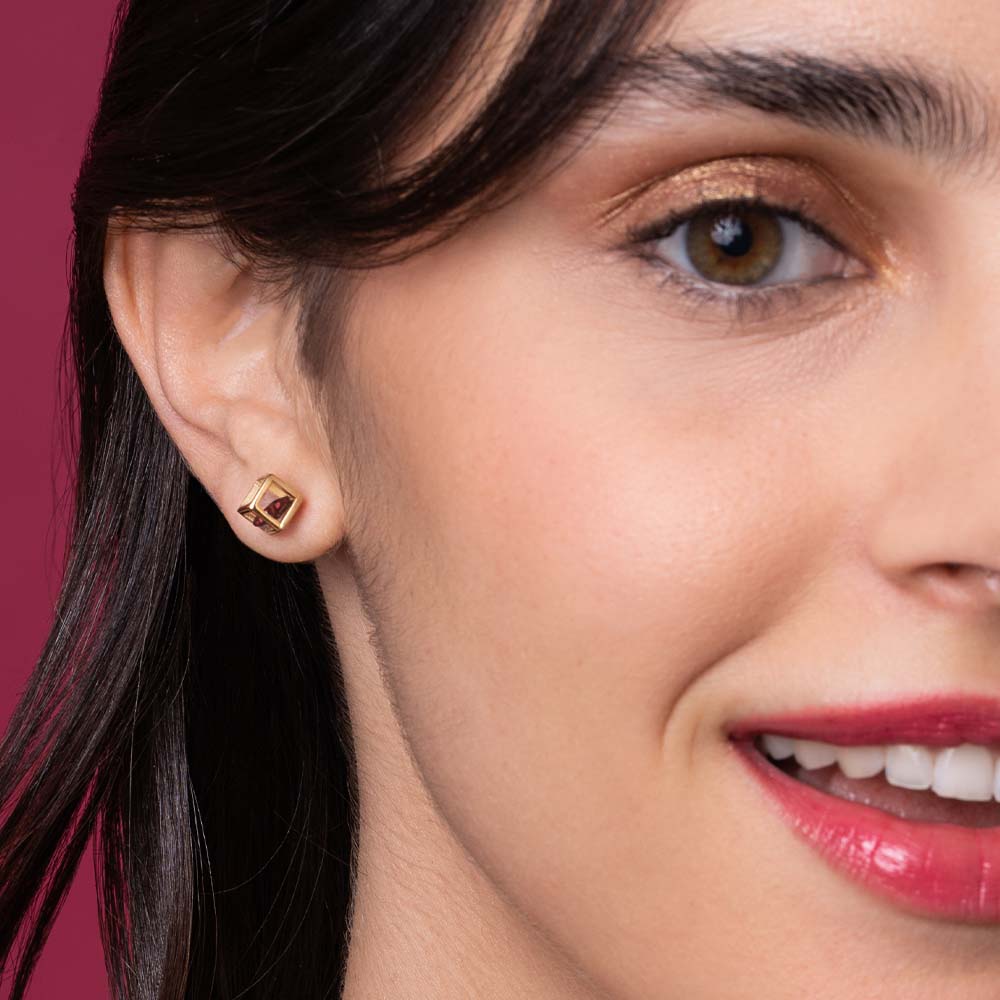 Orecchini scrigno con cuore