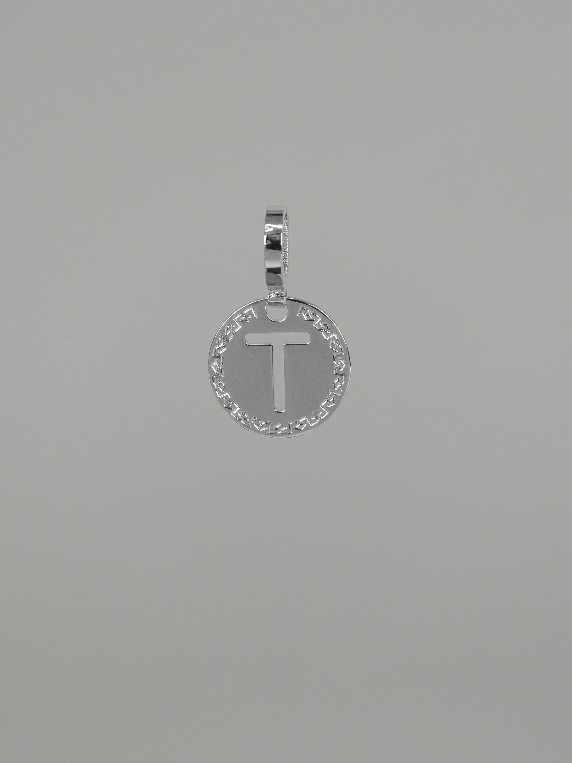 Collana due fili con iniziale piccola