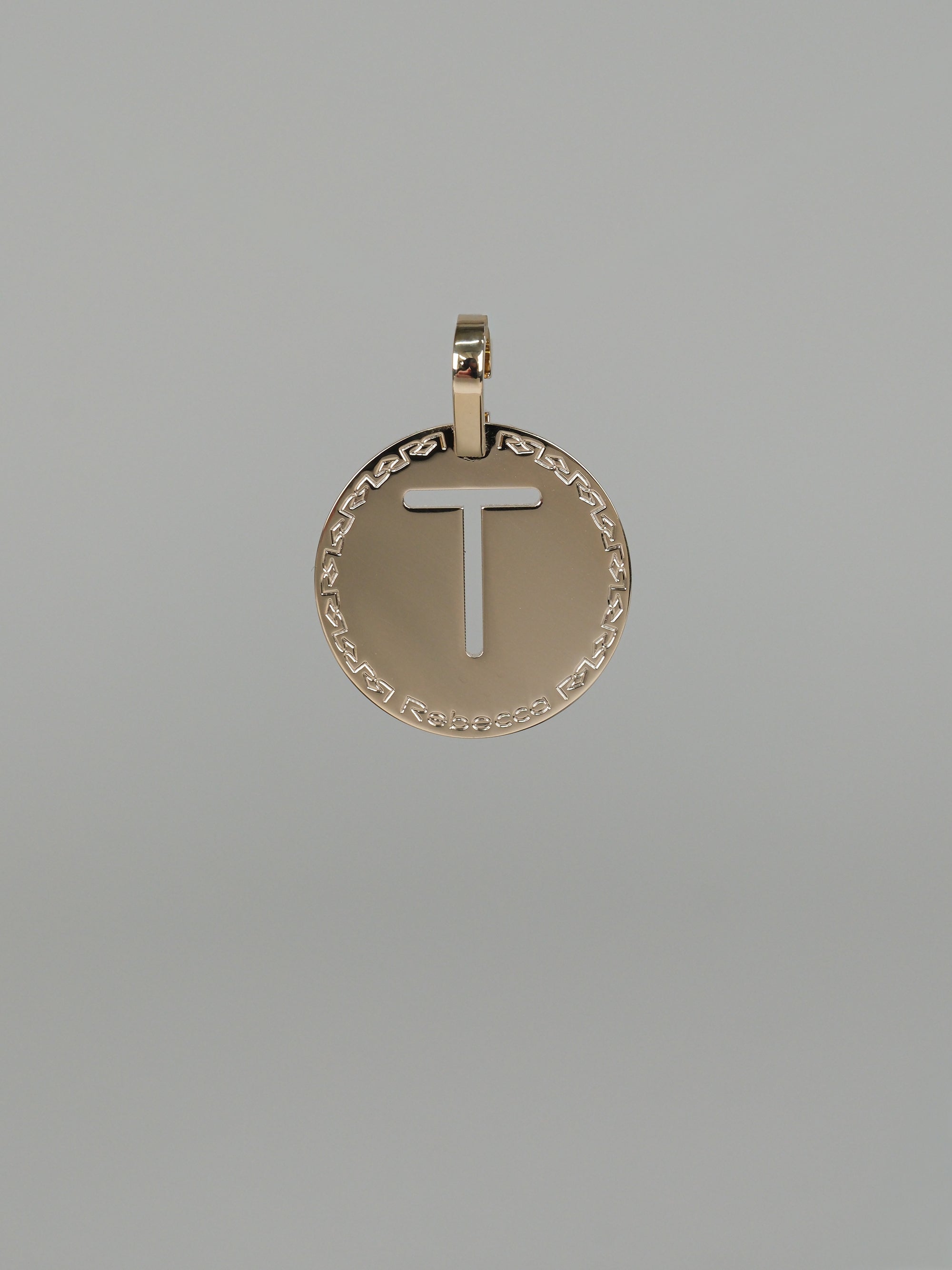 Collana due fili con iniziale media