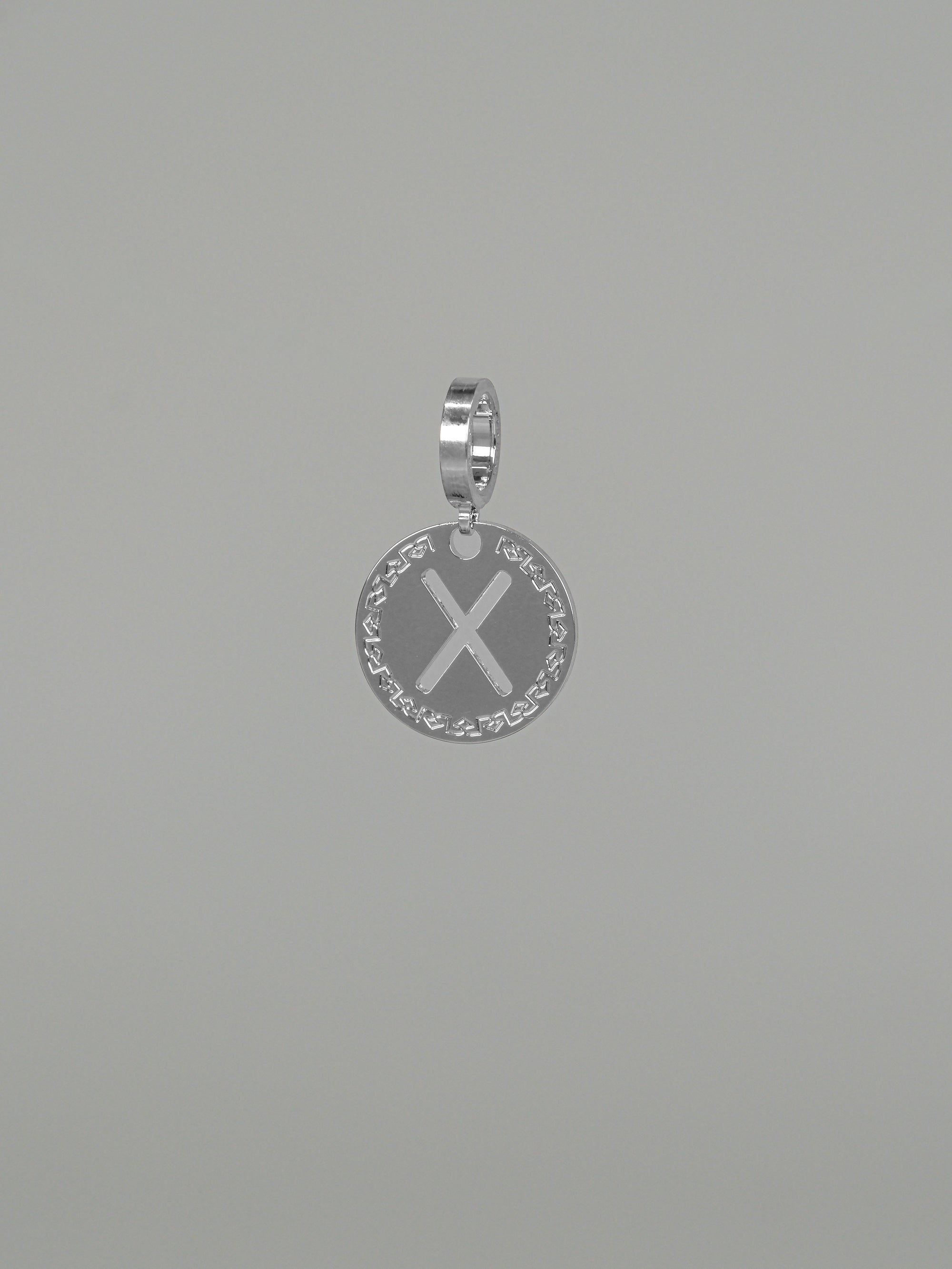 Collana due fili con iniziale piccola