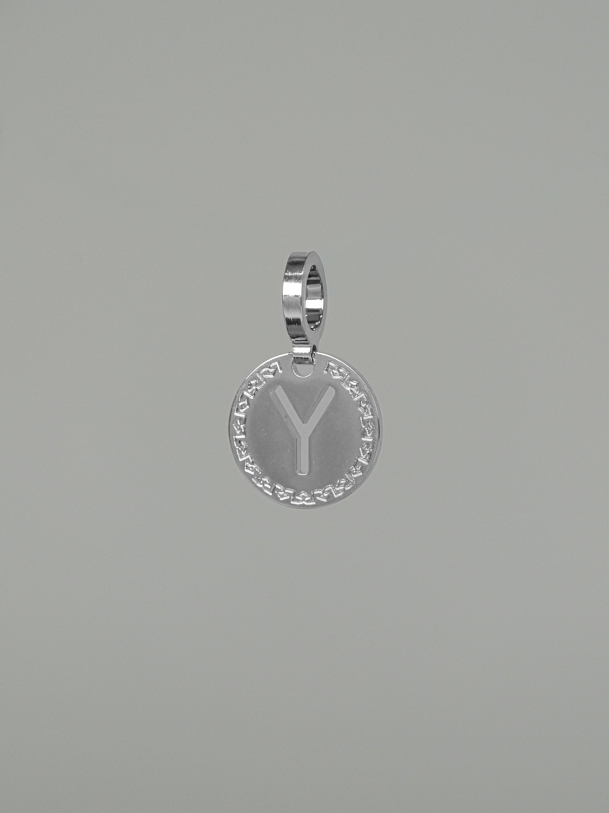 Collana due fili con iniziale piccola