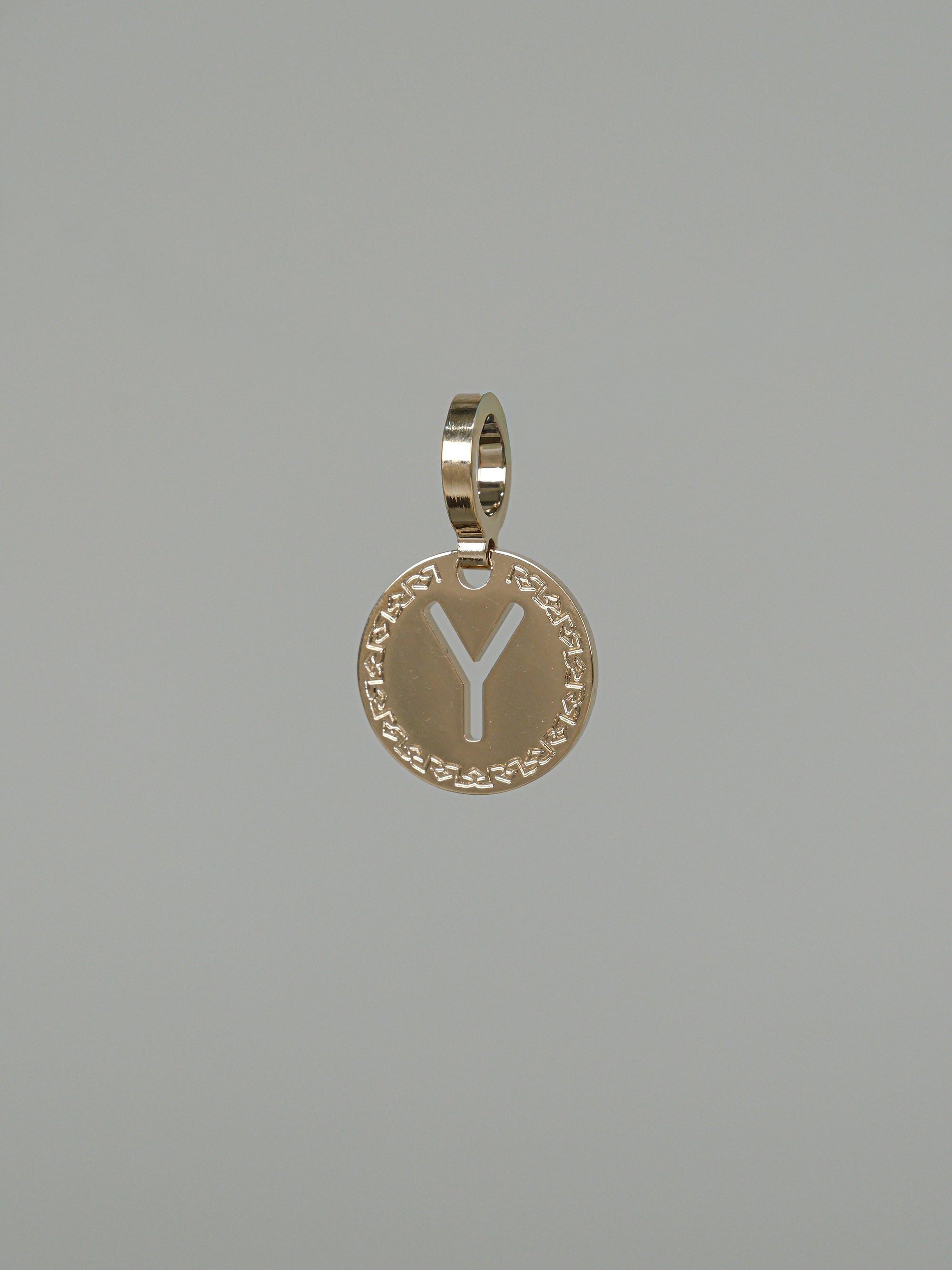 Collana due fili con iniziale piccola