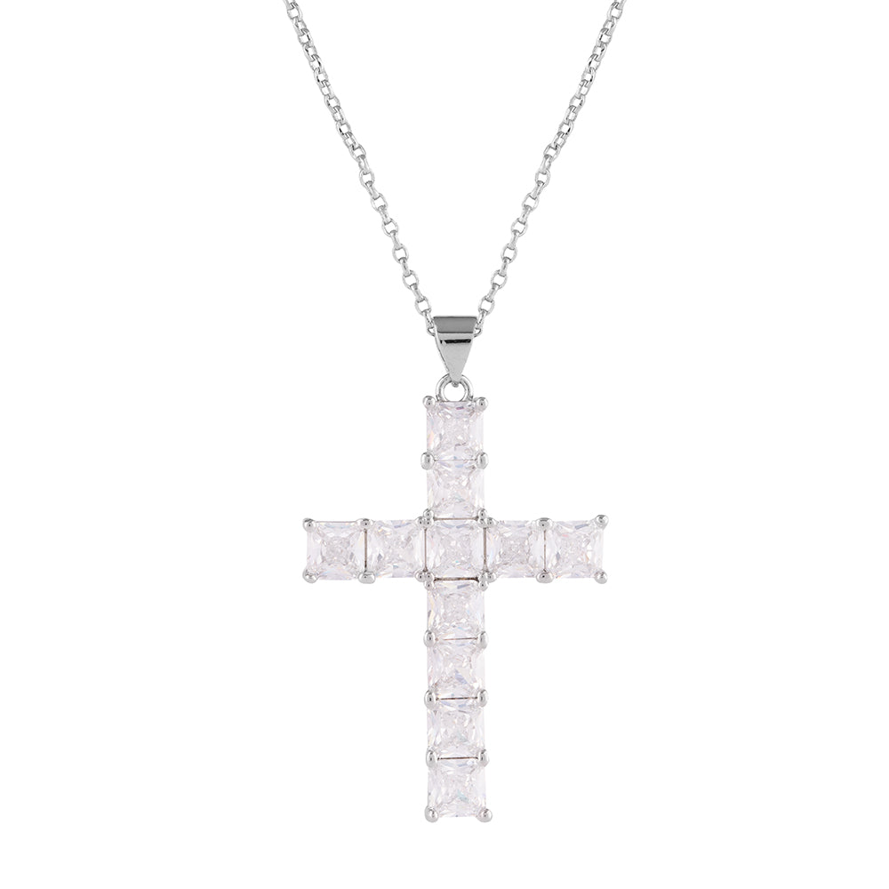 Collana Judith con croce geometrica