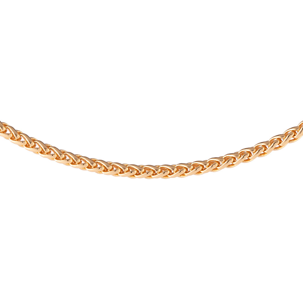 Collana catena spiga grande