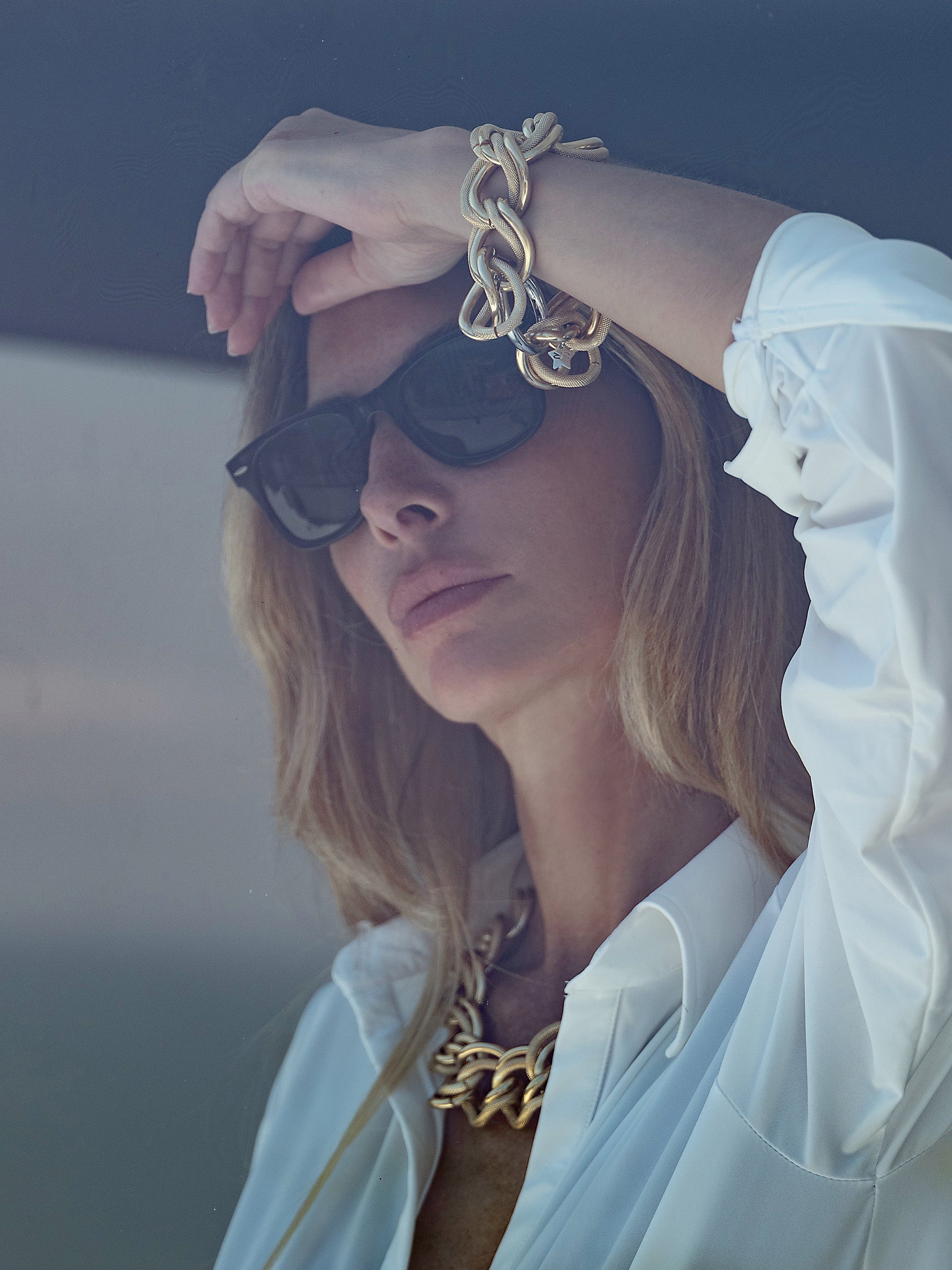 Bracciale Diva con doppie maglie mix