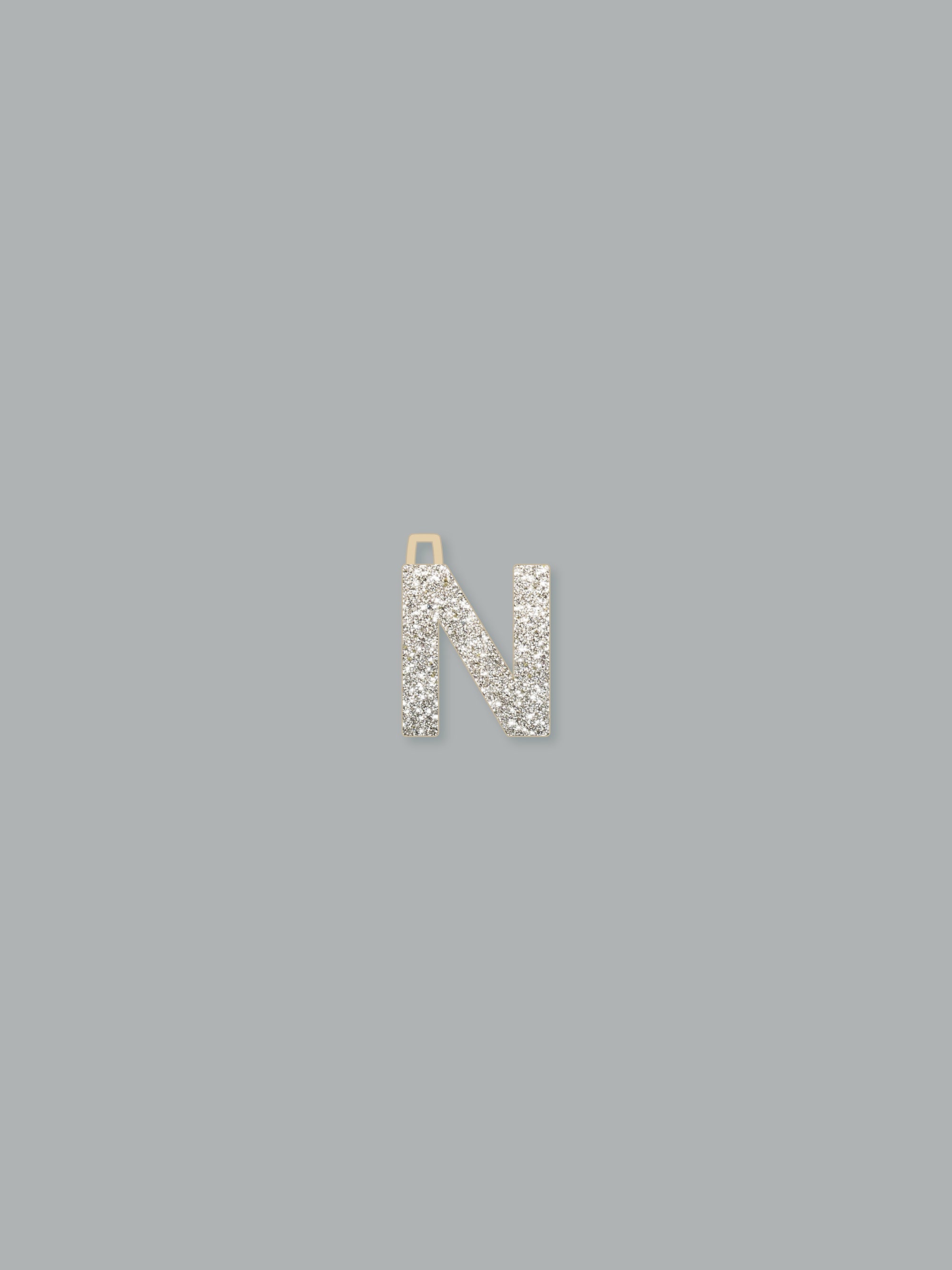 Collana iniziale con diamanti