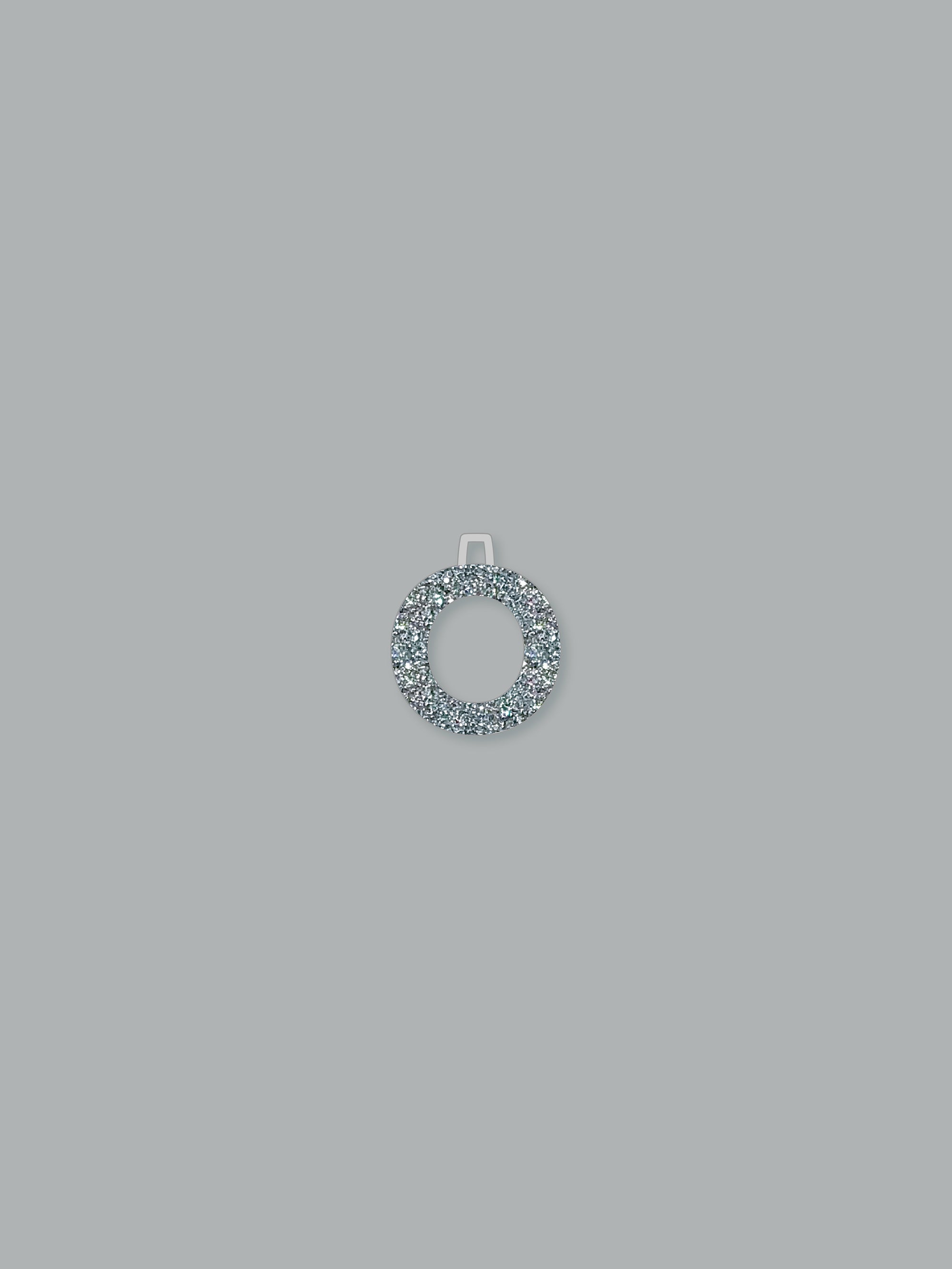 Collana iniziale con diamanti