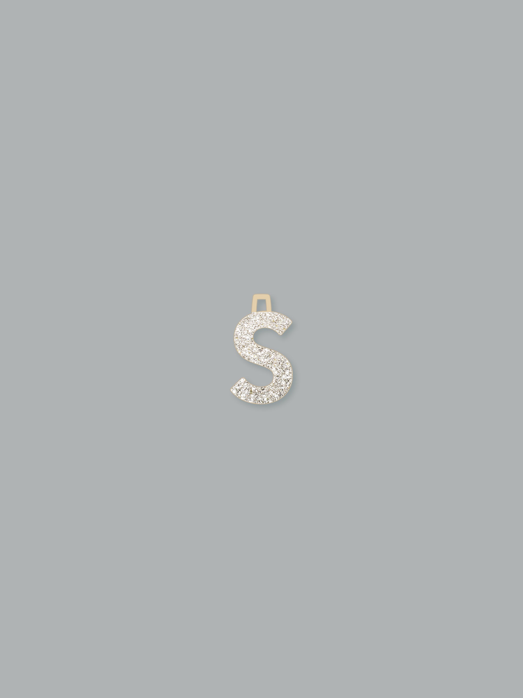 Collana iniziale con diamanti