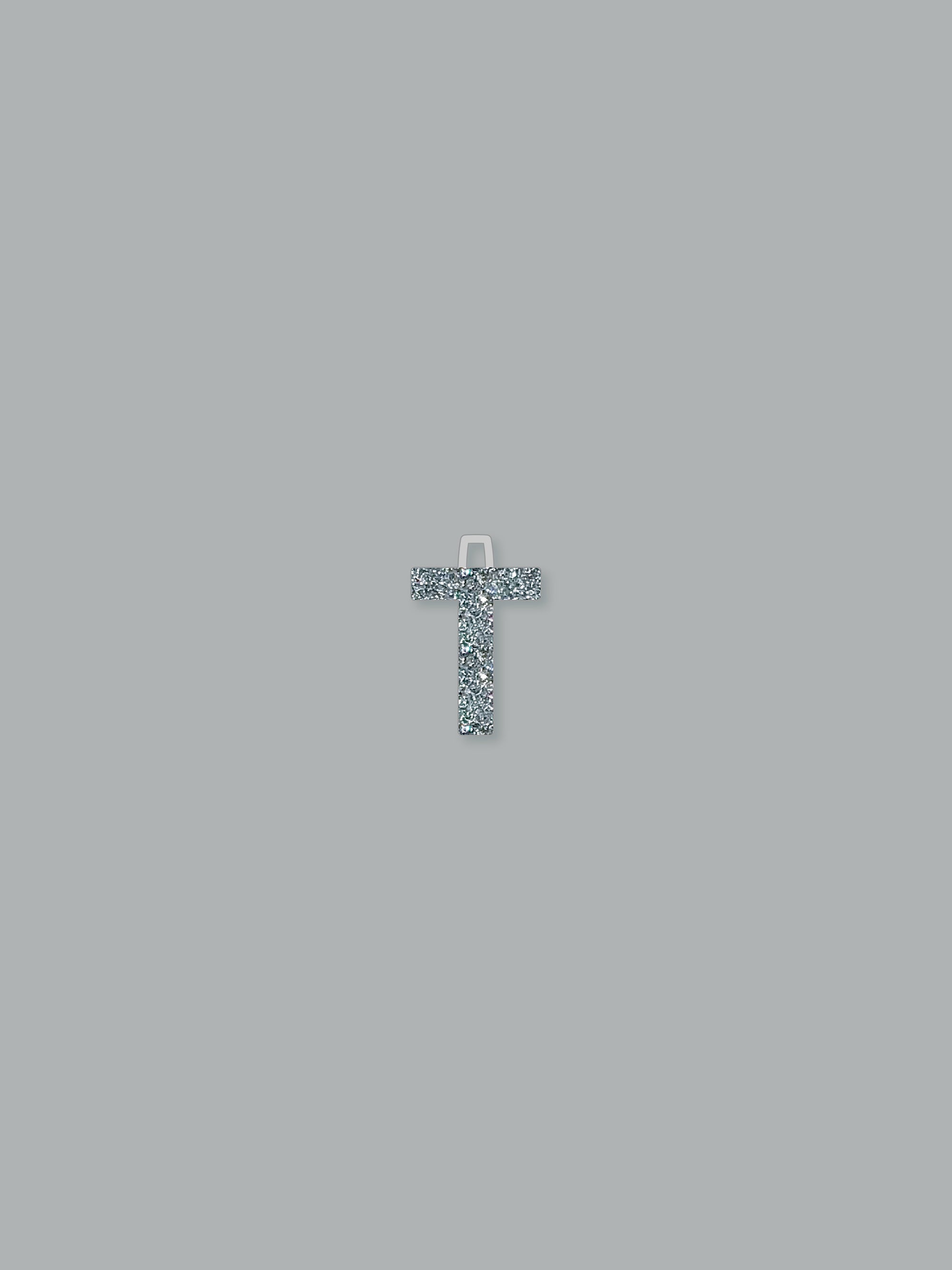 Collana iniziale con diamanti