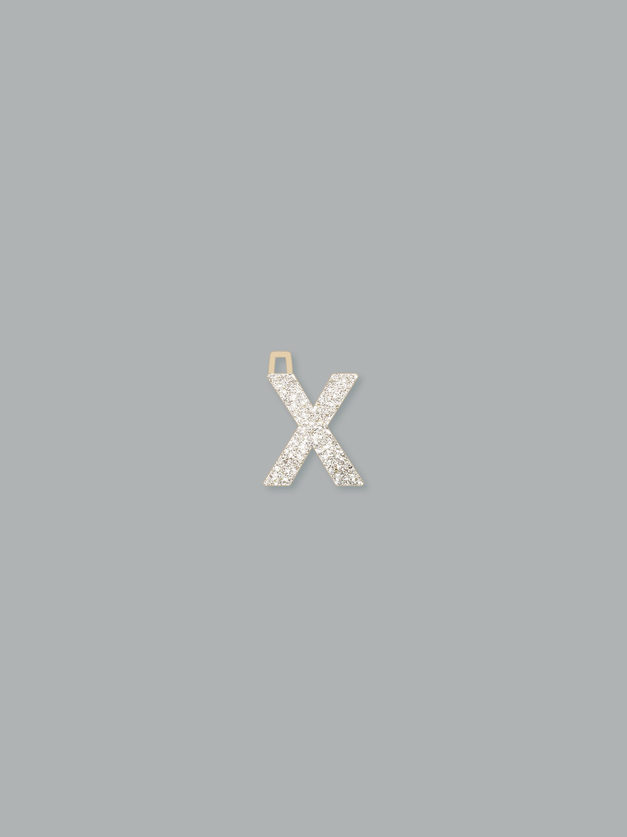Collana iniziale con diamanti